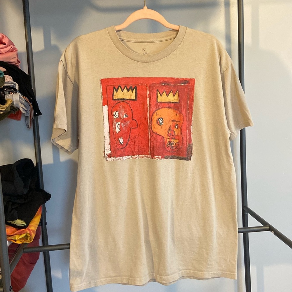 Jean-Michel Basquiat graphic T Shirt (L)